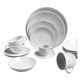 Juego 30 Pz Porcelana Tsuji 2100 Tazas Cafe Desayuno Platos