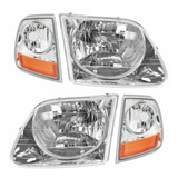 Ford F150 Lobo 1998 1999 2000 2001 2002 2003 Faros Y Cuartos