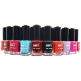 Pack X 12 Esmalte Tradicional Gel Glossy 15ml