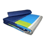 Cubrecama Quilt Estampado Da Vinci 1,5 Plazas Doral Original