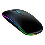 Mouse Sem Fio Recarregável Wireless Led Rgb 1600dpi