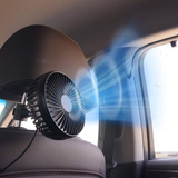 Ventilador Eléctrico Para Coche Autos Negro Kmmotors