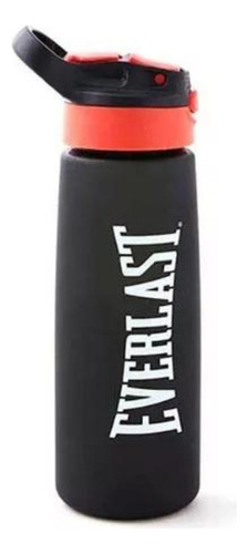 Botella Agua Everlast Plastica C/ Medidor Pico Deportivo Gym