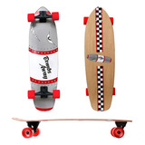 Abrazo 33 X 9.5 Bombs Away Cruiser Surf Skateboard Con Carvi