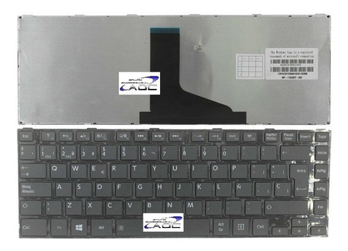 Teclado Toshiba Satellite C840 C840d C845 C845d L800 Español