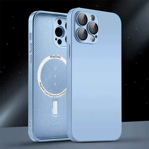 Capa Luxo Vidro Nano Glass Magsafe Para iPhone 11 Tds Modelo