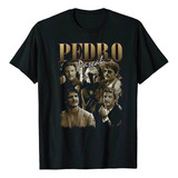 Camisa De Pedro Pascal, Regalo Para Fanáticos, Camisa Negra