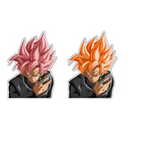 Sticker 3d Movimiento Anime Dragon Ball Goku Black Ii Gohan