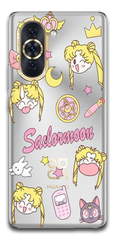 Funda Sailor Moon 6 Transparente Para Huawei Todos