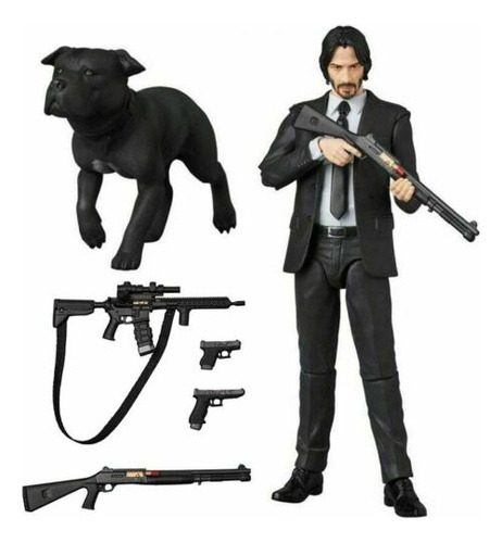  John Wick 2 Nuevo En Caja Con Base Y Accesorios