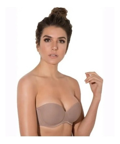 Corpiño Lody Strapless Taza Soft Microfibra (art 5098)