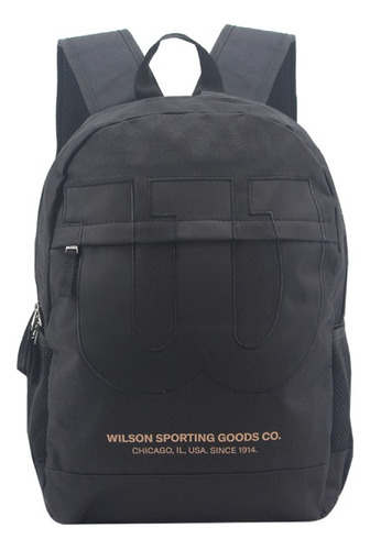 Mochila Lona Estampada Combinada | Wilson [11040]