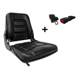 Butaca Autoelevador Asiento Cinturon Pvc Adaptable