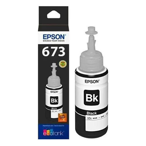 Tinta Epson T673 Original Negro T673120 Vencimiento 2016