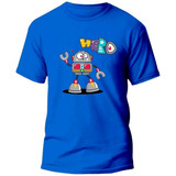 Camiseta Menino 1 2 4 6  Roupa Infanil Camisa Estampada Robo
