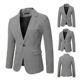 Blazers Casuales A Rayas Para Hombre, Ropa Coreana Para Homb