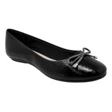 Flats Negros Casuales Zapatos Mujer Moleca 50941601