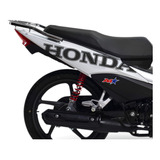 Calcos Negras Honda X2 Para Wave 110s Moto Blanca O Roja