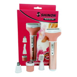 Depiladora Mujer Recargable 4 En 1 Rasuradora Shinon Sh-7657