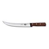 Victorinox Cuchillo Curvo De 10.0 in Con Mango De Palisandro