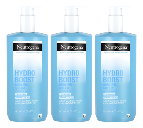 Neutrogena Hydro Boost - Crema De Gel Corporal Sin Fraganci.