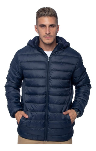 Campera Importada Inflable Pluma + Corderito Hombre Y dama