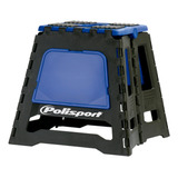 Banco Base Pit Para Motos Motocross Enduro - Azul/negro