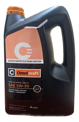Aceite 5w30 Ford Omnicraft