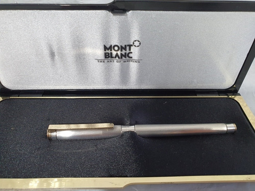 Pluma Fuente Montblanc Punta De Oro 18k Funcionando Perfecto