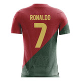 Remera Deportiva Portugal Ronaldo Cax-0745 Artemix