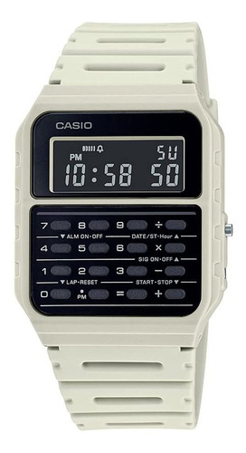 Ca53wf8b Calculadora Beige Digital Reloj Hombre  Al Nue...