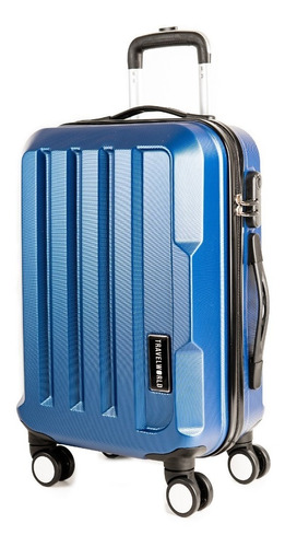 Maleta Cabina Valija De Mano Carry On Resistente Azul