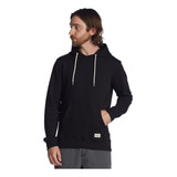 Polerón Quiksilver Essentials Organic Solid Hombre Black