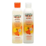 Cantu Kids Set Shampoo Y Acondicionador Cabello Rizado 