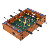 Futbolín De Madera De 12 Mm, Juego De Fútbol De Mesa Para 2