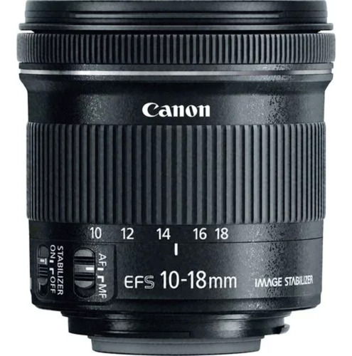 Canon Lente Ef-s 10-18mm F/4.5-5.6 Is Stm Montaje Canon Ef-s