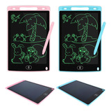 Tablero De Dibujo De Graffiti Infantil De Lcd 2pcs