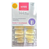 Kiss 144 Tips De Unhas Longo Natural Ref. 144ps11br