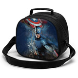 Bolsa De Comida Infantil Captain America Avengers Cartoon