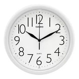 Reloj Casio De Pared Iq-01 Analogo Blanco Y Negro