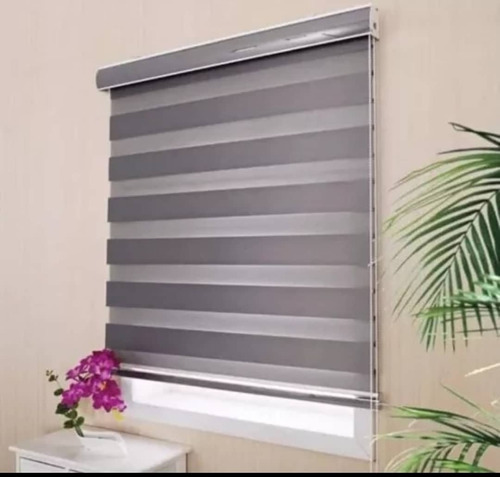 Cortinas Roller Duo Zebra Dia Y Noche 60x200 Cm