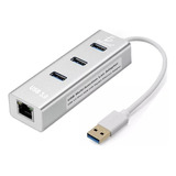 Usb 3.0 Hub Puerto Ethernet Alta Velocidad 100mbps Mi Box S