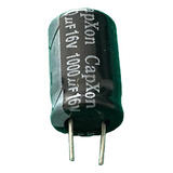 100x Capacitor Eletrolitico 1000uf/16v 105° 10x16mm Capxon