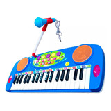 Piano Organeta Teclado Musical Bebes Niño Juguete + Baterias