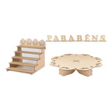 Kit Festa Provençal Arabesco Mdf Crú Melhor Preço Aproveite!