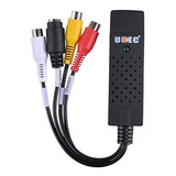 Ucec Vhs Vcr To Digital Converter Usb 2.0 Video Capture Card