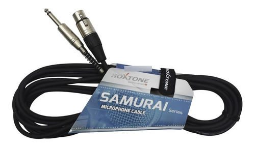 Cable Canon Plug 6 Mts Samurai Open Music Sr