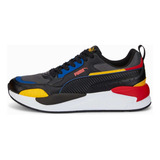 Tenis Para Hombre Puma X-ray 2 Square Color Dark Shadow/puma Black/spectra Yellow/limoges/high Risk Red - Adulto 28 Mx