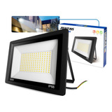 Refletor Led 300w Holofote Externo Ip67 Bivolt Branco Frio