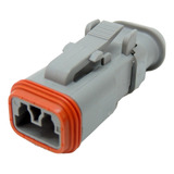 05 Conector Automotivo Te Connectivity Dt06-2s Plug Skt